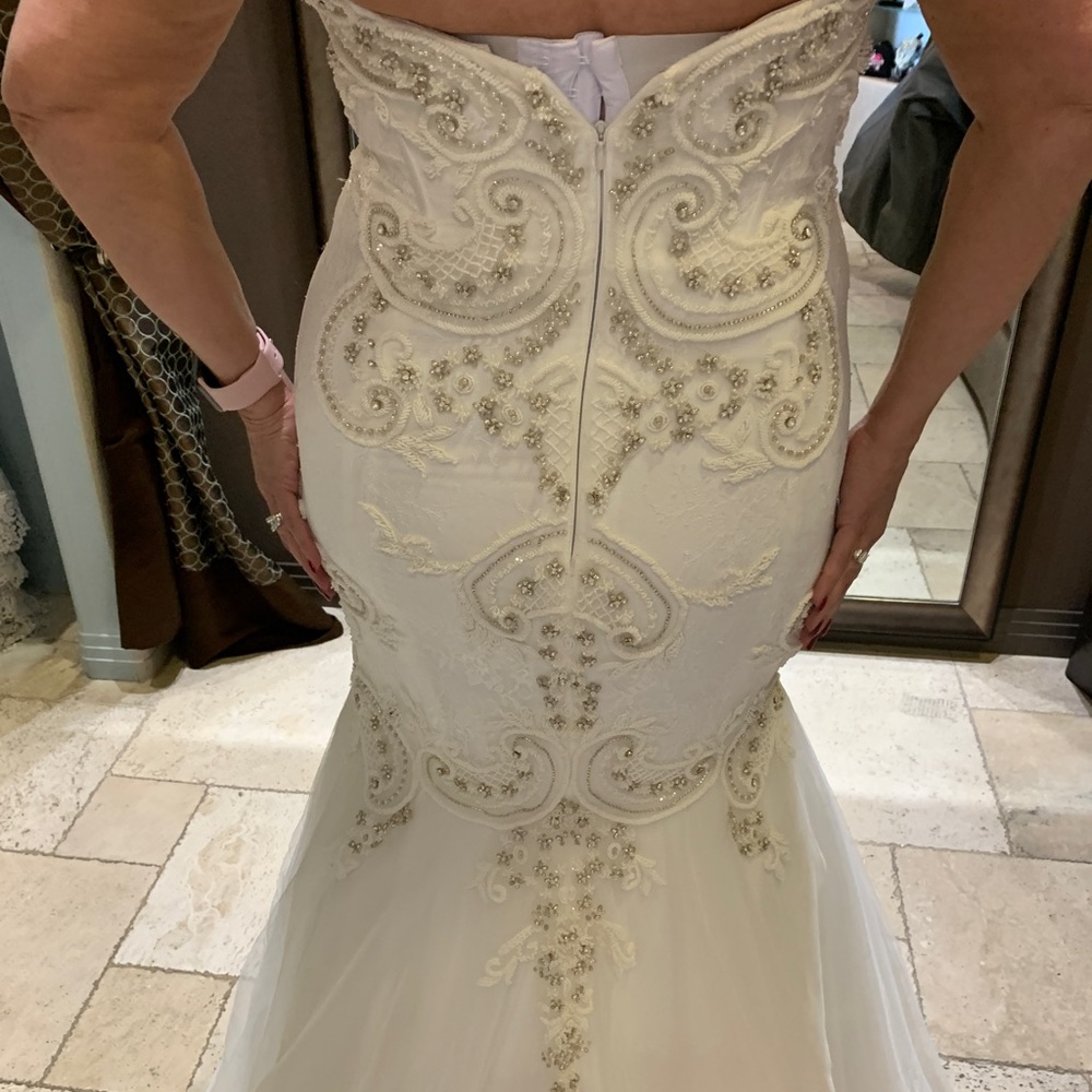 NWT Christiano Lucci Wedding Dress - Picture 8 of 11